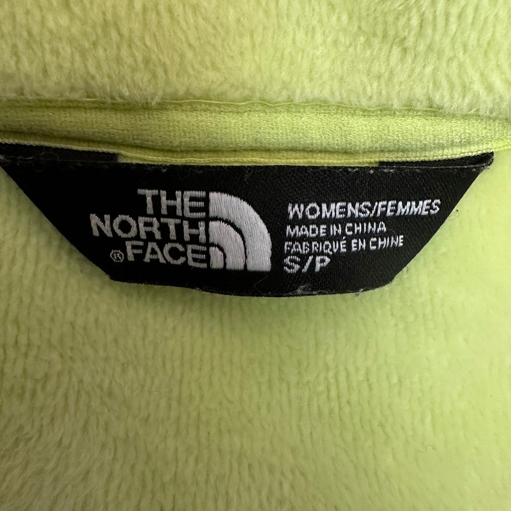 The North Face Jacket Women's‎ Small Lime Green Highanddry Fleece Liner Full Zip - Picture 9 of 13
